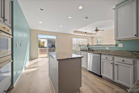 Tiny photo for 712 Bohannon Circle W, Oswego, IL 60543 (MLS # 12459330)