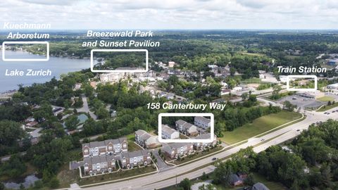 Tiny photo for 158 Canterbury Way, Lake Zurich, IL 60047 (MLS # 12493175)