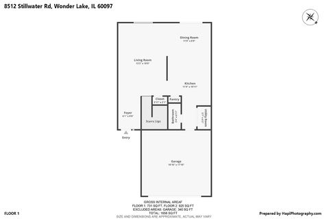 Tiny photo for 8512 Stillwater Road, Wonder Lake, IL 60097 (MLS # 12575602)