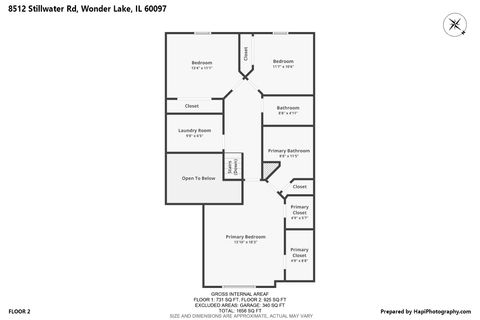 Tiny photo for 8512 Stillwater Road, Wonder Lake, IL 60097 (MLS # 12575602)