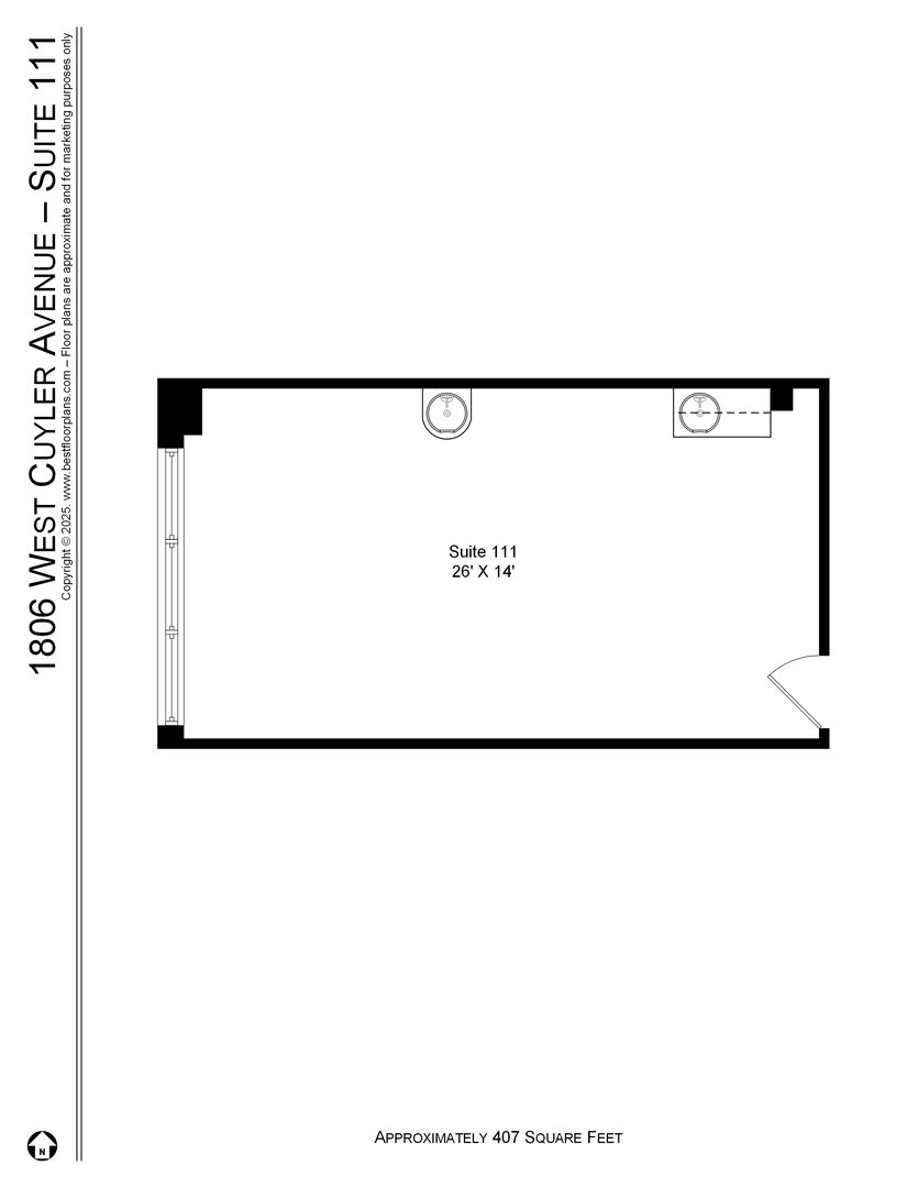 1806 W Cuyler Avenue 111