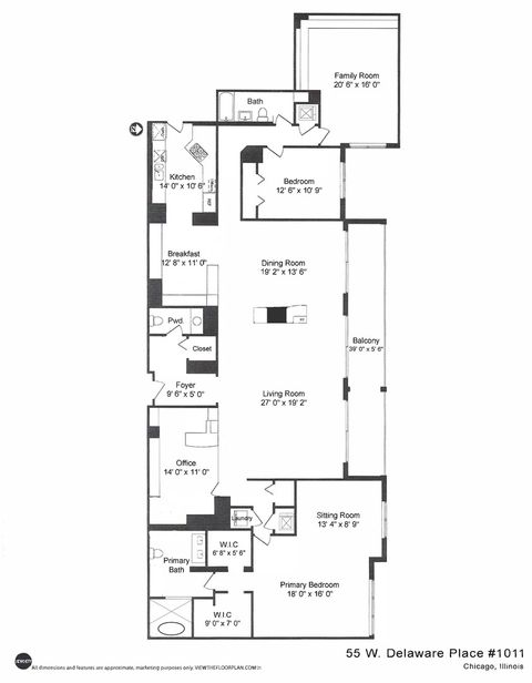 Tiny photo for 55 W Delaware Place #1011, Chicago, IL 60610 (MLS # 12495741)