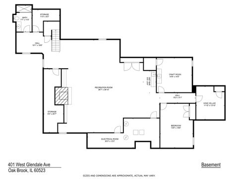 Tiny photo for 401 Glendale Avenue, Oak Brook, IL 60523 (MLS # 12462003)