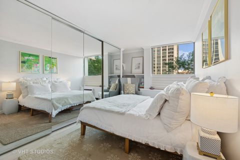 Tiny photo for 1460 N Sandburg Terrace #208, Chicago, IL 60610 (MLS # 12489027)