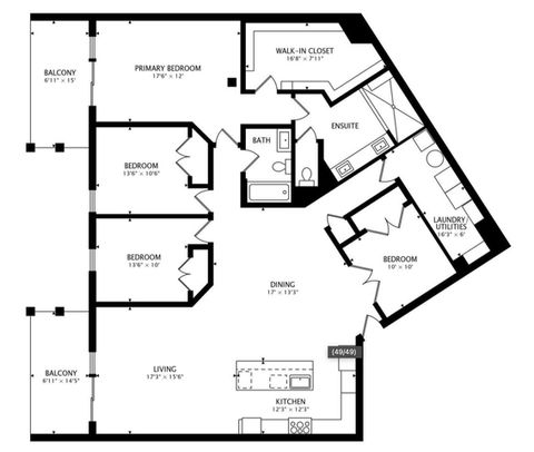 Tiny photo for 650 N Morgan Street #504, Chicago, IL 60642 (MLS # 12389815)
