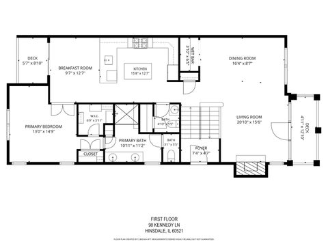 Tiny photo for 98 W Kennedy Lane, Hinsdale, IL 60521 (MLS # 12791061)