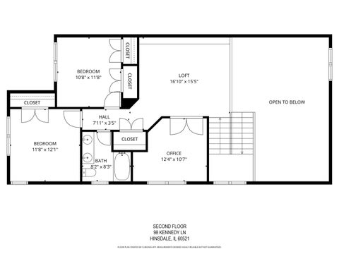 Tiny photo for 98 W Kennedy Lane, Hinsdale, IL 60521 (MLS # 12791061)