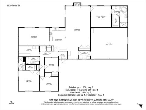 Tiny photo for 3629 Tuttle Street, Danville, IL 61832 (MLS # 12605694)
