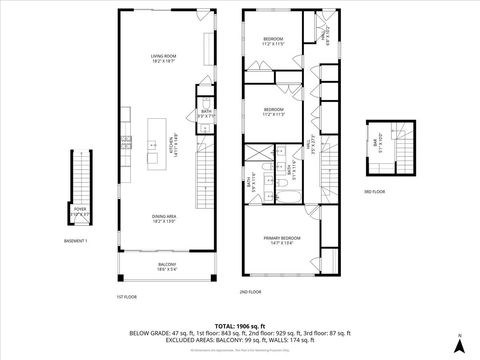 Tiny photo for 2866 W Lyndale Street #2, Chicago, IL 60647 (MLS # 12530682)