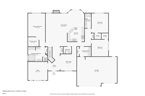 Tiny photo for 10899 Swallow Tail Lane, Frankfort, IL 60423 (MLS # 12633226)