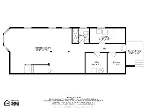 Tiny photo for 3219 W Dickens Avenue, Chicago, IL 60647 (MLS # 12466948)
