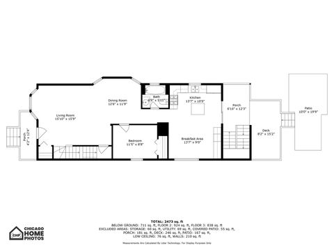 Tiny photo for 3219 W Dickens Avenue, Chicago, IL 60647 (MLS # 12466948)