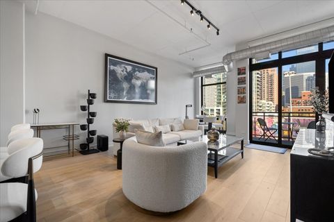 Tiny photo for 740 W Fulton Street #507, Chicago, IL 60661 (MLS # 12511559)