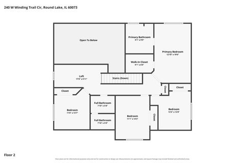 Tiny photo for 240 W Winding Trail Circle, Round Lake, IL 60073 (MLS # 12753918)