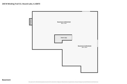 Tiny photo for 240 W Winding Trail Circle, Round Lake, IL 60073 (MLS # 12753918)