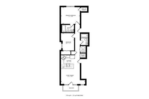 Tiny photo for 1875 N WINNEBAGO Avenue #4W, Chicago, IL 60647 (MLS # 12692131)