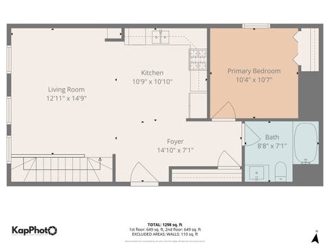 Tiny photo for 2841 S Wells Street #1W, Chicago, IL 60616 (MLS # 12706259)