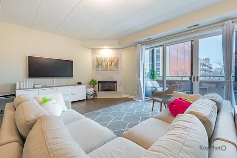 Tiny photo for 1332 W Madison Street #2W, Chicago, IL 60607 (MLS # 12594618)