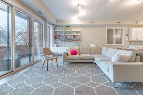 Tiny photo for 1332 W Madison Street #2W, Chicago, IL 60607 (MLS # 12594618)