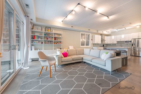 Tiny photo for 1332 W Madison Street #2W, Chicago, IL 60607 (MLS # 12594618)