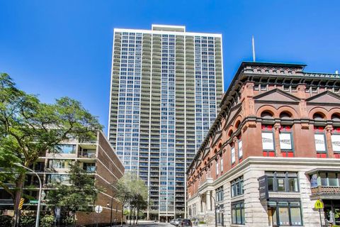 Photo of 1560 N SANDBURG Terrace #1708, Chicago, IL 60610 (MLS # 12632120)