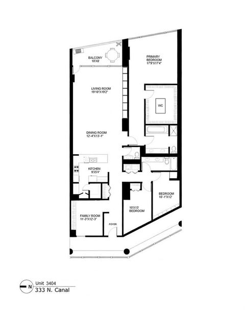 Tiny photo for 333 N Canal Street #3404, Chicago, IL 60606 (MLS # 12587838)