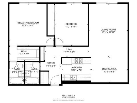 Tiny photo for 8901 N Western Avenue #206, Des Plaines, IL 60016 (MLS # 12589148)