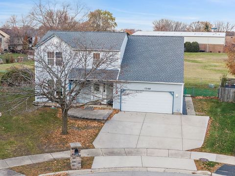 Tiny photo for 1340 Nantucket Court, Carol Stream, IL 60188 (MLS # 12520688)