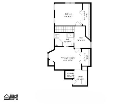 Tiny photo for 1820 W SUPERIOR Street #2R, Chicago, IL 60622 (MLS # 12637203)