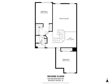 Tiny photo for 128 Woodstone Drive, Buffalo Grove, IL 60089 (MLS # 12500751)