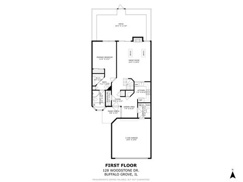 Tiny photo for 128 Woodstone Drive, Buffalo Grove, IL 60089 (MLS # 12500751)