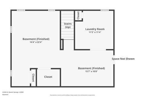 Tiny photo for 20 45th Street, Western Springs, IL 60558 (MLS # 12630035)