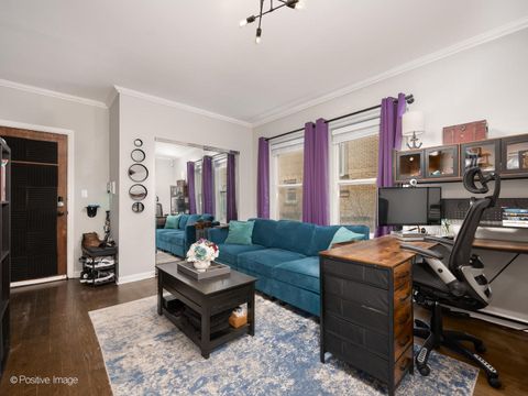 Tiny photo for 1419 W Catalpa Avenue #1S, Chicago, IL 60640 (MLS # 12586840)