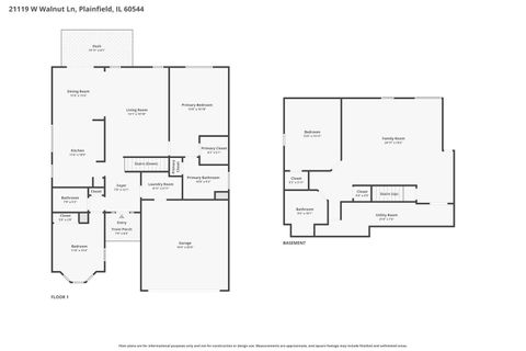 Tiny photo for 21119 W Walnut Lane, Plainfield, IL 60544 (MLS # 12698614)