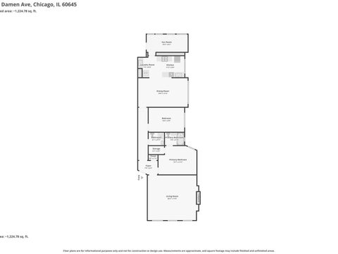 Tiny photo for 7358 N Damen Avenue #2N, Chicago, IL 60645 (MLS # 12696621)