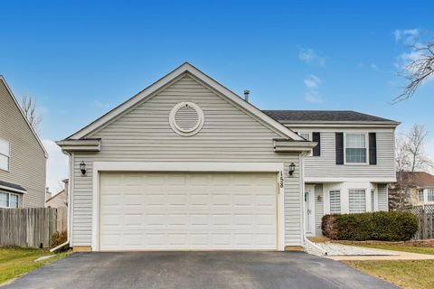Tiny photo for 158 Jefferson Lane, Streamwood, IL 60107 (MLS # 12633420)