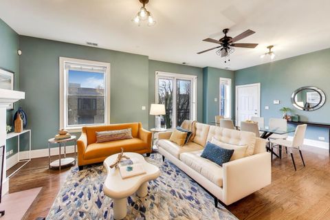 Tiny photo for 3044 W Roscoe Street #2E, Chicago, IL 60618 (MLS # 12583966)