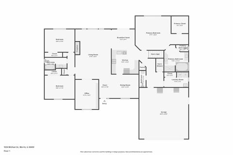 Tiny photo for 1034 Michael Drive, Morris, IL 60450 (MLS # 12506021)