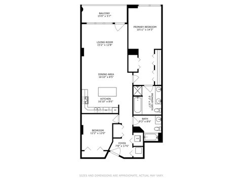 Tiny photo for 1200 W MONROE Street #406, Chicago, IL 60607 (MLS # 12584670)