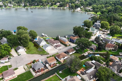 Tiny photo for 28 Lakeside Lane, Fox Lake, IL 60020 (MLS # 12761343)