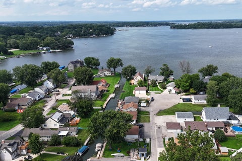 Tiny photo for 28 Lakeside Lane, Fox Lake, IL 60020 (MLS # 12761343)