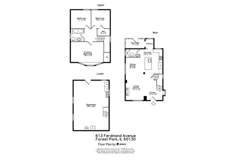 Tiny photo for 613 Ferdinand Avenue, Forest Park, IL 60130 (MLS # 12492503)