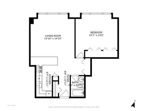 Tiny photo for 1550 N Lake Shore Drive #2E, Chicago, IL 60610 (MLS # 12484517)