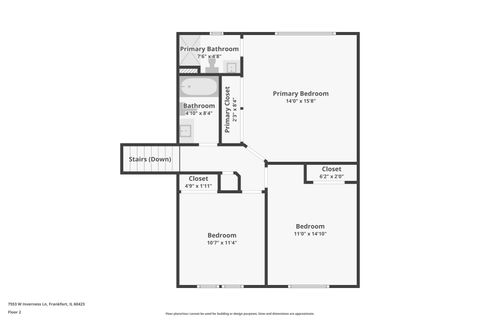 Tiny photo for 7553 W Inverness Lane, Frankfort, IL 60423 (MLS # 12540418)