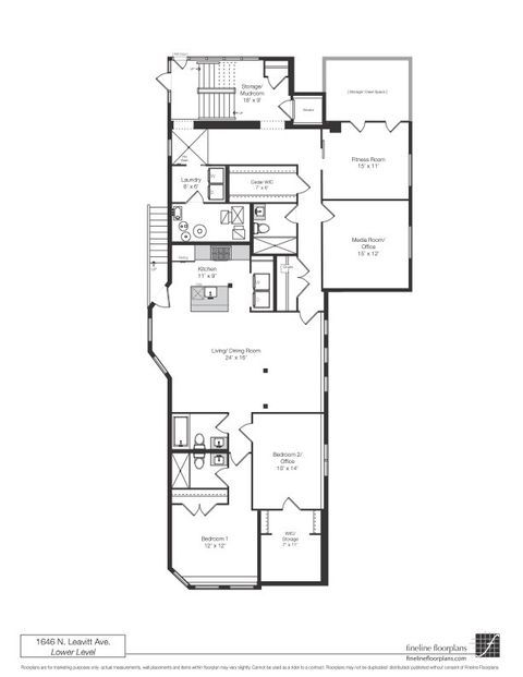 Tiny photo for 1646 N Leavitt Street, Chicago, IL 60647 (MLS # 12575331)