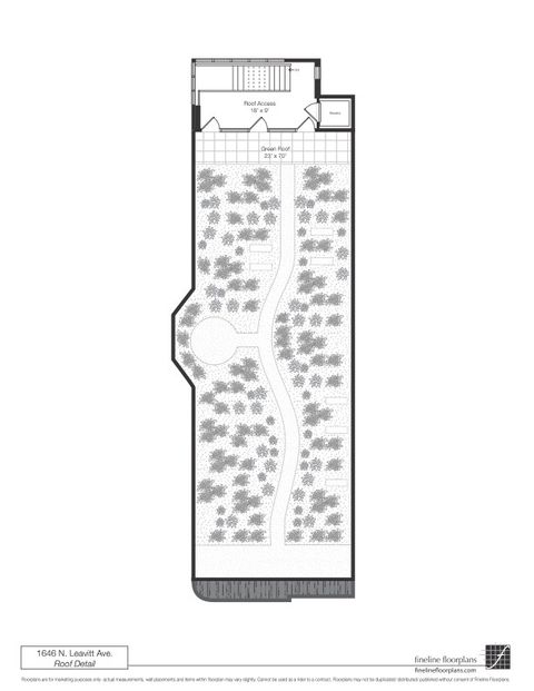 Tiny photo for 1646 N Leavitt Street, Chicago, IL 60647 (MLS # 12575331)