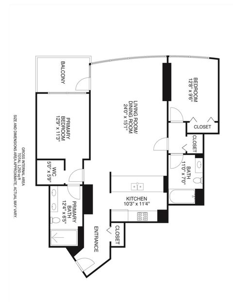 Tiny photo for 1201 S Prairie Avenue #3404, Chicago, IL 60605 (MLS # 12545552)