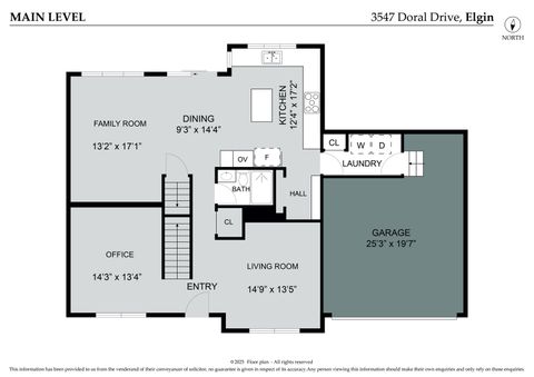Tiny photo for 3547 Doral Drive, Elgin, IL 60124 (MLS # 12463455)