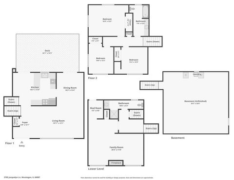 Tiny photo for 2705 Jacquelyn Lane, Waukegan, IL 60087 (MLS # 12577452)