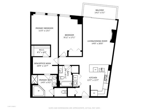 Tiny photo for 1515 S Prairie Avenue #1008, Chicago, IL 60605 (MLS # 12395804)